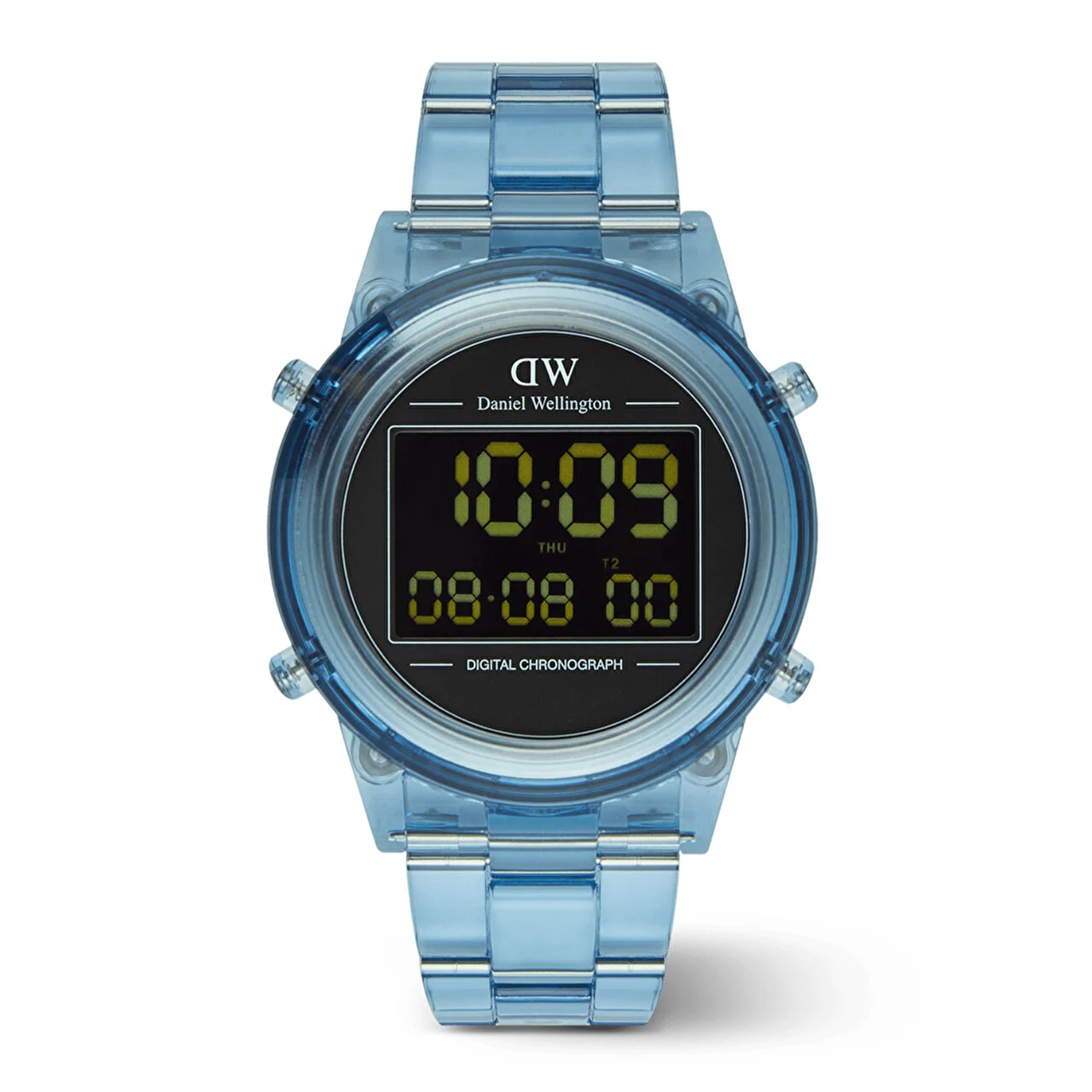 DANIEL WELLINGTON Retro Digital Light Blue DW00600770 42 mm kol saati