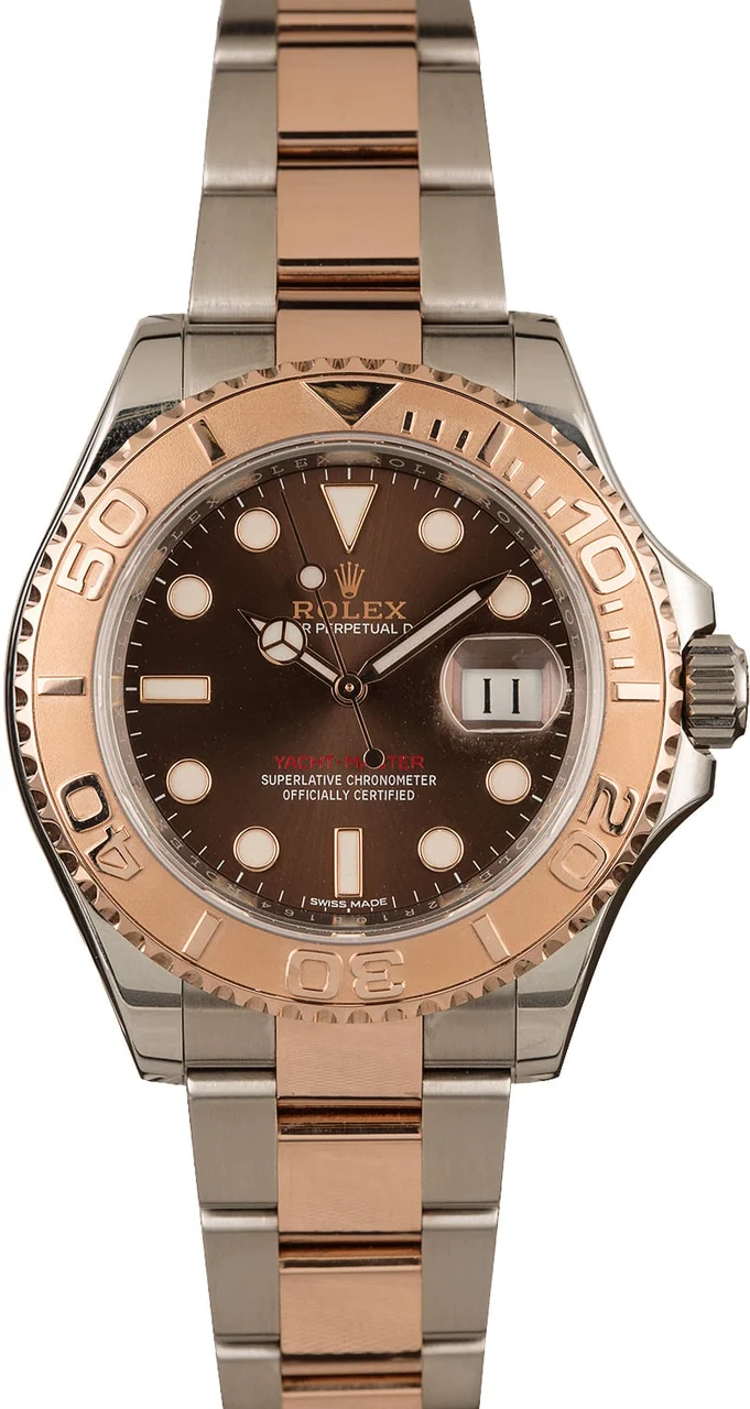 Rolex Yacht-Master 116621 Two Tone Everose 116621CHSO kol saati