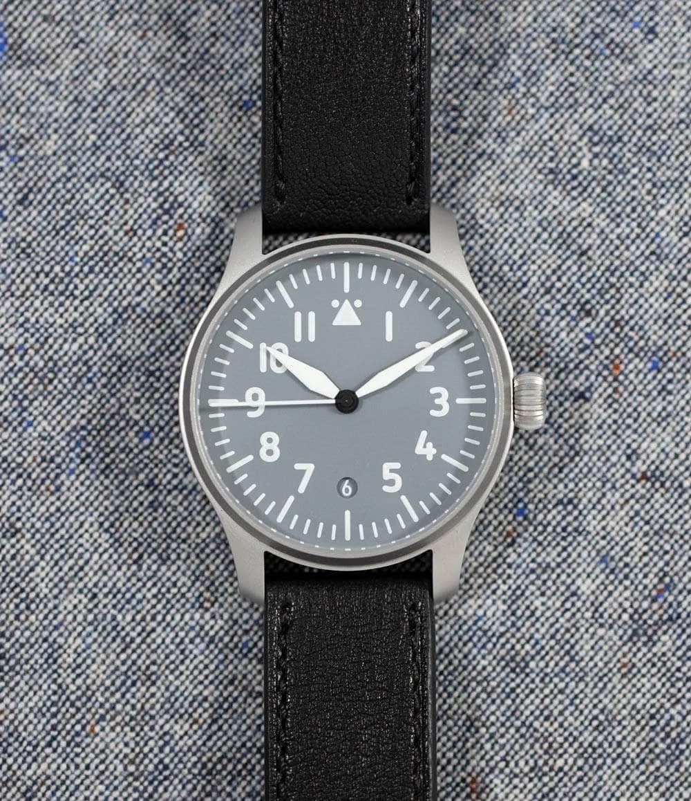 Stowa Flieger Verus Grau LE VerusLE 40 mm kol saati
