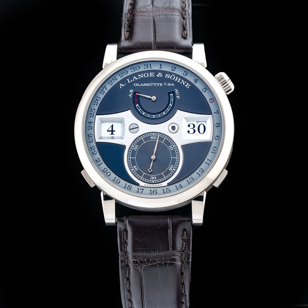 A. Lange & Sohne Lange & Söhne 148.038 Zeitwerk 210009N35810 44.2 mm kol saati