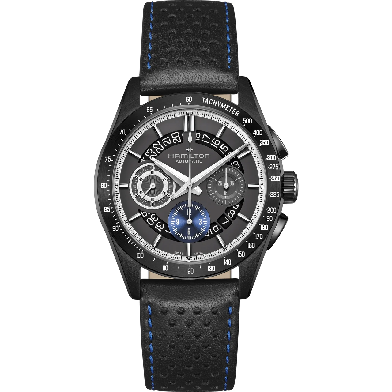 Hamilton Jazzmaster Performer Autochrono 42mm H36646780 42 mm kol saati