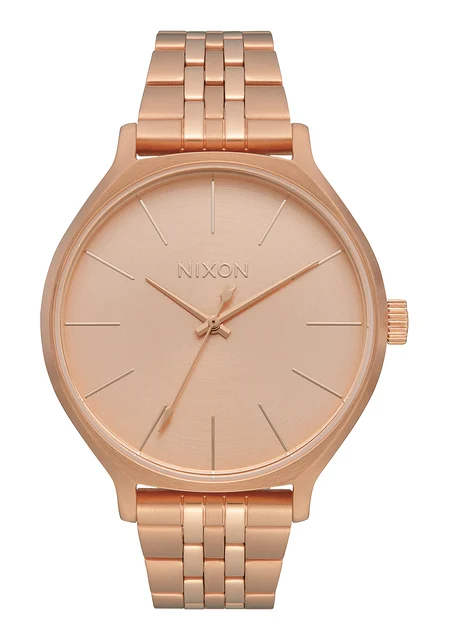 Nixon US Clique - All Rose Gold A1249-897-00 kol saati