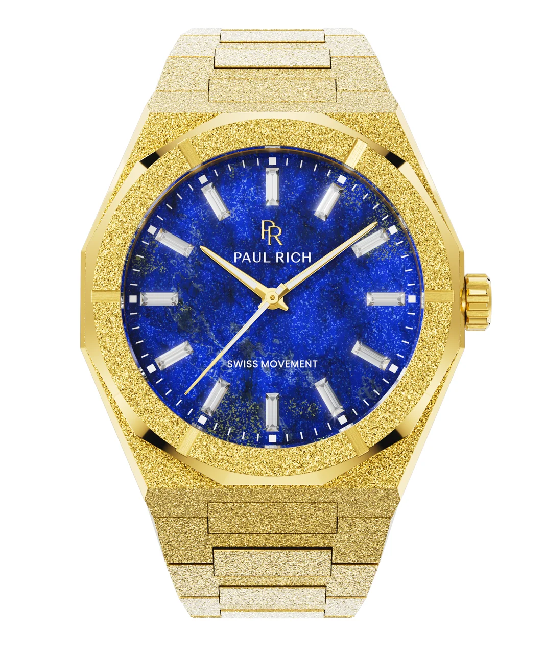 Paul Rich Frosted Star Dust II LapisPR99II - Gold Quartz 43 mm kol saati