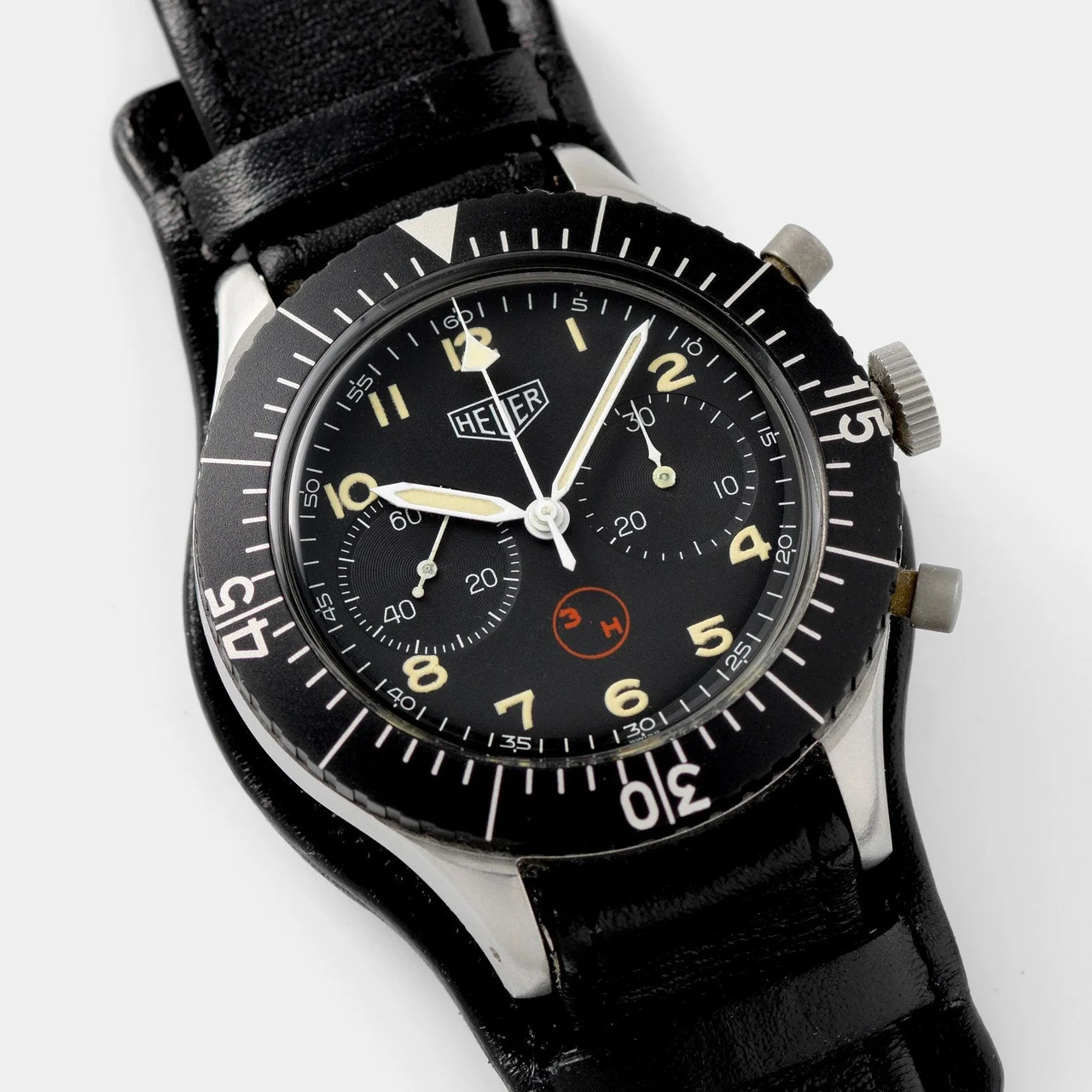 Heuer Bundeswehr W-1251 43 mm kol saati