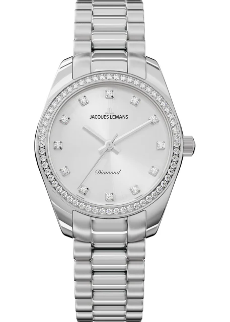 Jacques Lemans Diamond Watches D-11A kol saati