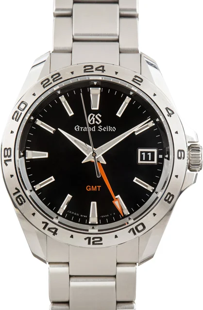 Grand Seiko Sport Collection Ref SBGN003 Black Dial kol saati
