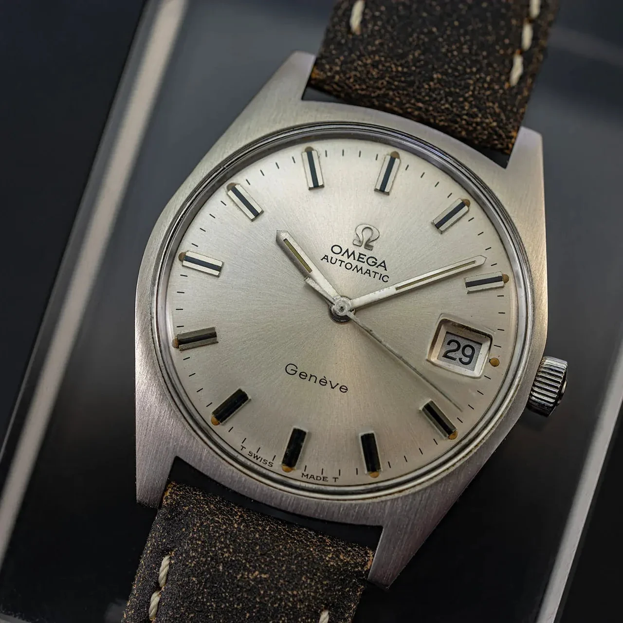 OMEGA Genève, Ref. 166.041, Cal. 565, Men’s Automatic Vintage Watc 35 mm kol saati