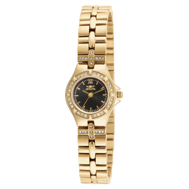 Invicta Wildflower Ferryn Swiss Ronda 763 Caliber Watch - 21.5mm, Gold (17065) kol saati