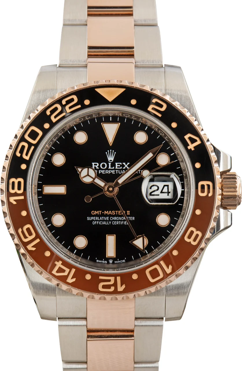 Rolex GMT-Master II Ref. 126711 Root Beer 126711CHNR 40 mm kol saati