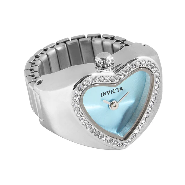 Invicta Mini Angel Ring Watch - 18.5mm. Steel (49573) kol saati