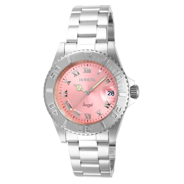 Invicta Angel Aureborne Swiss Ronda 515 Caliber Watch - 40mm, Steel (14360) kol saati