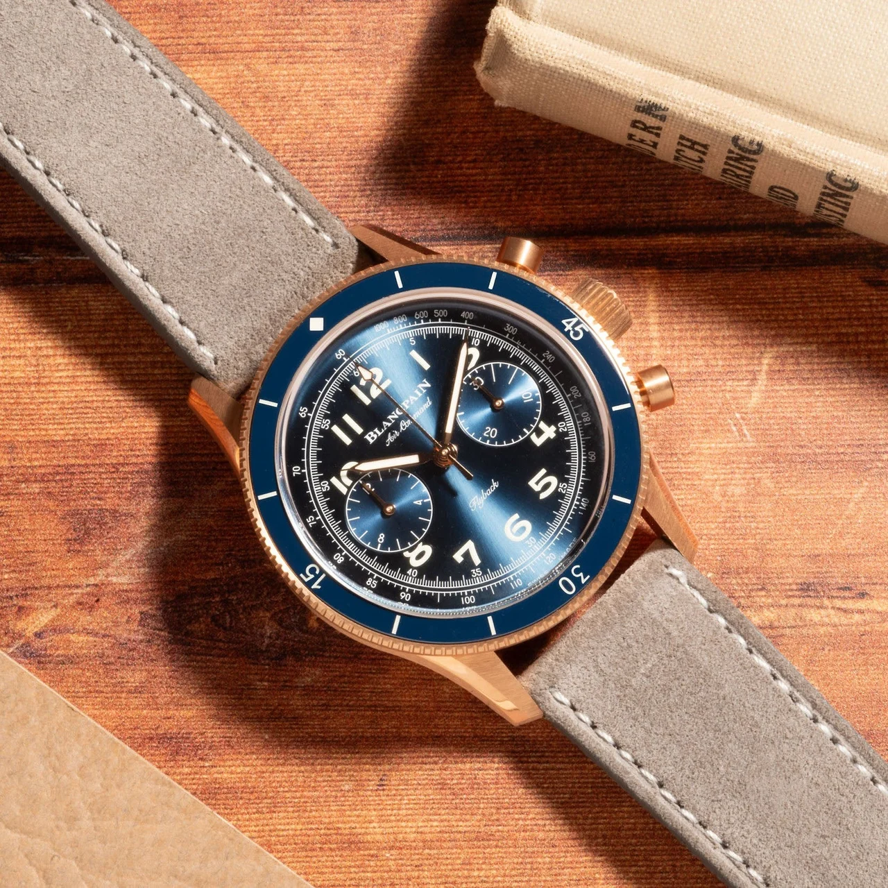 Blancpain Air Command 40991605 43 mm kol saati
