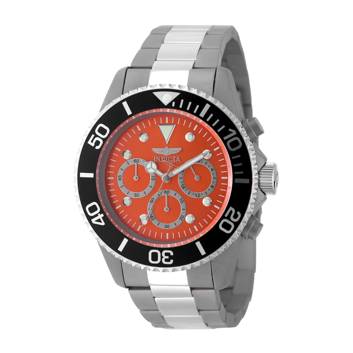 Invicta Pro Diver Solid Titanium Watch - 45mm. Titanium (50077) 45 mm kol saati