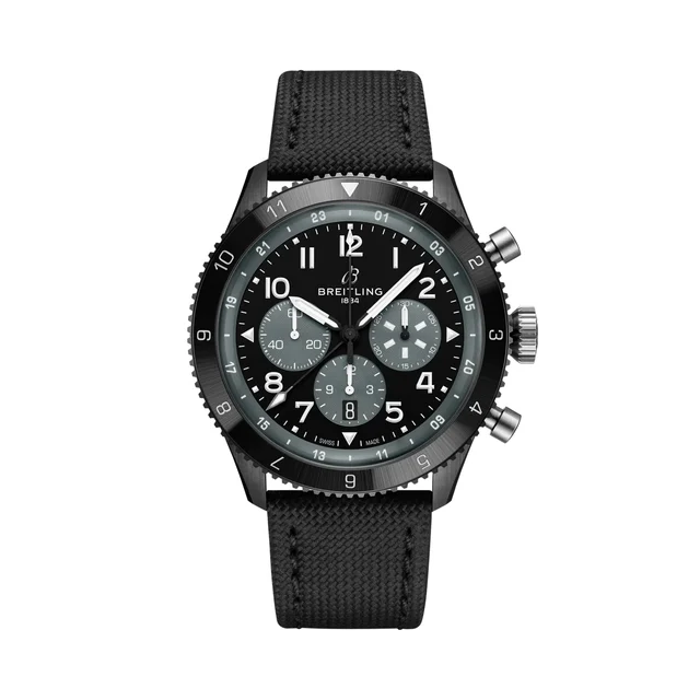 Breitling Super AVI B04 Chronograph GMT 46 Mosquito Night Fighter SB04451A1B1X1 kol saati