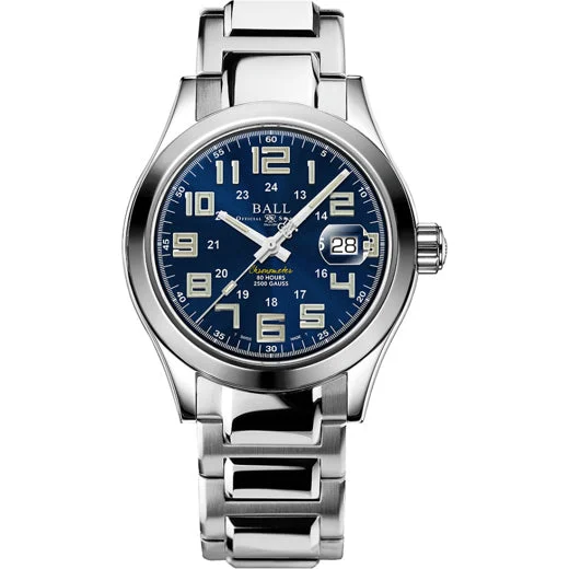 Ball Engineer M Pioneer 40mm Blue Dial Rainbow Tubes NM9032C-S2C-BE2 40 mm kol saati