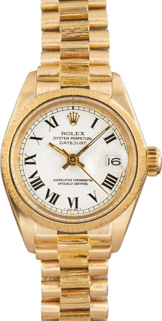Rolex Datejust 6927 Barked Finish kol saati