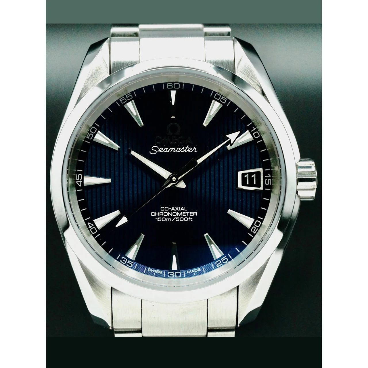 OMEGA Aqua Terra Seamaster 210000057718 38.5 mm kol saati