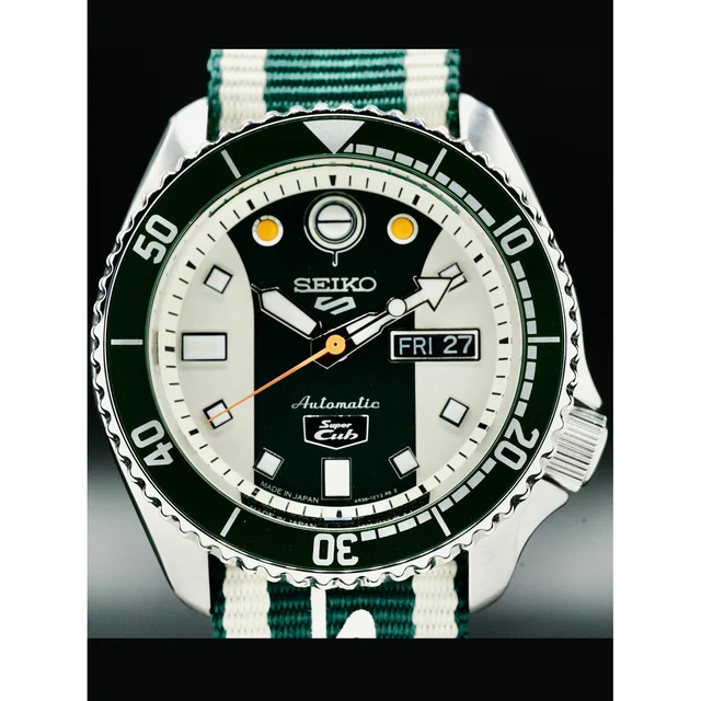 Seiko Sports Honda Cub SRPJ49 210000034409 kol saati