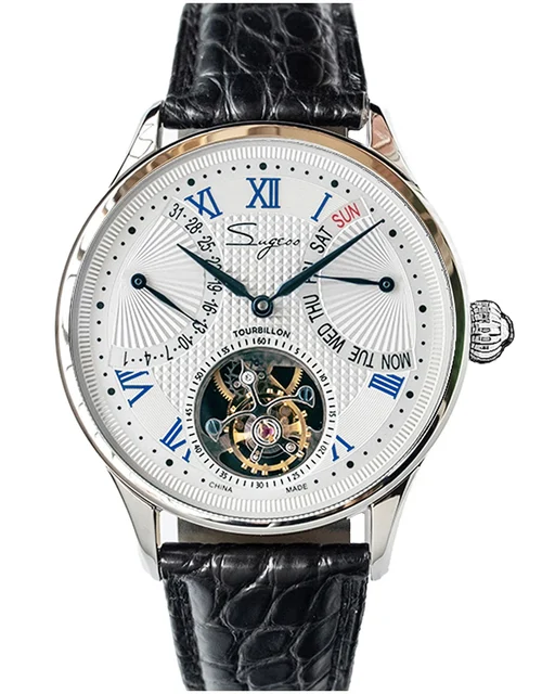 Sugess Tourbillon Master SU8004SK-B kol saati