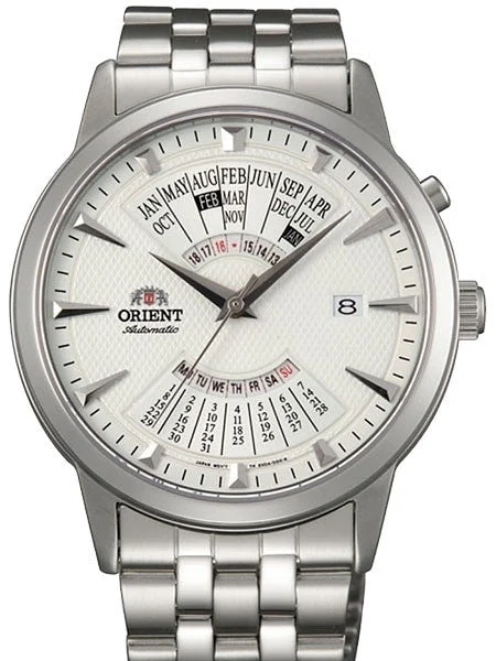 Orient Scratch and Dent - Multi-Calendar Automatic Watch with 42mm Stainless Steel Case #E