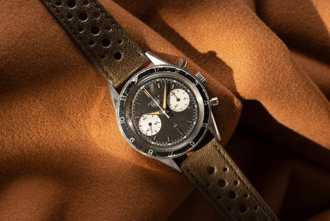 Heuer Autavia 40991638 38 mm kol saati