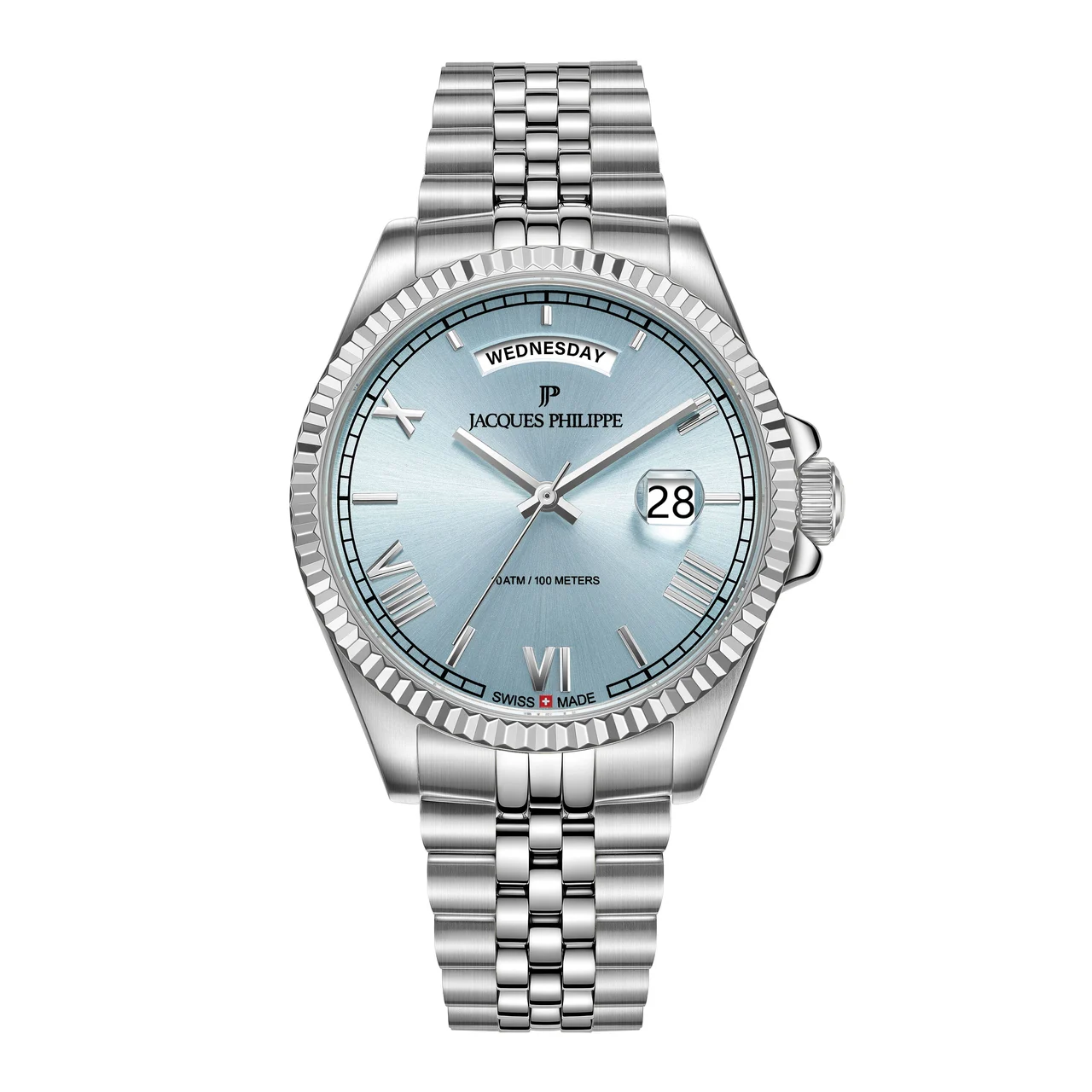 Jacques Philippe JPAGS11013X6LB 40 mm kol saati