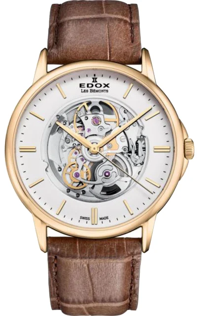 EDOX Les Bémonts ED201 44 mm kol saati