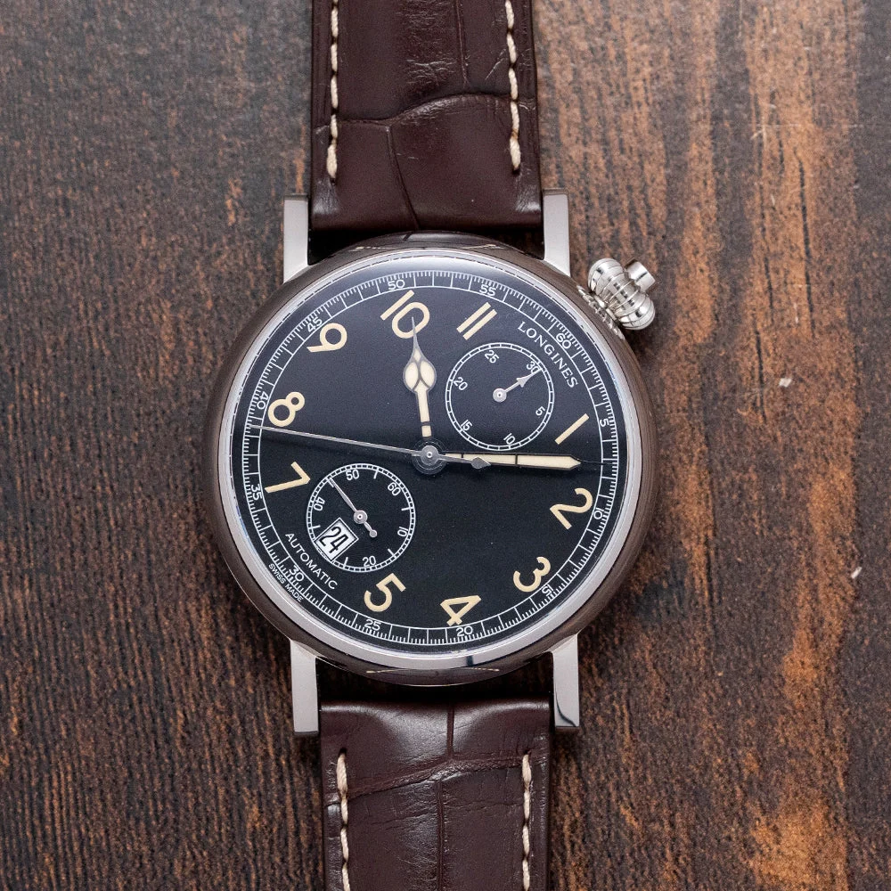 Longines Avigation L2.812.4.53.2 41 mm kol saati