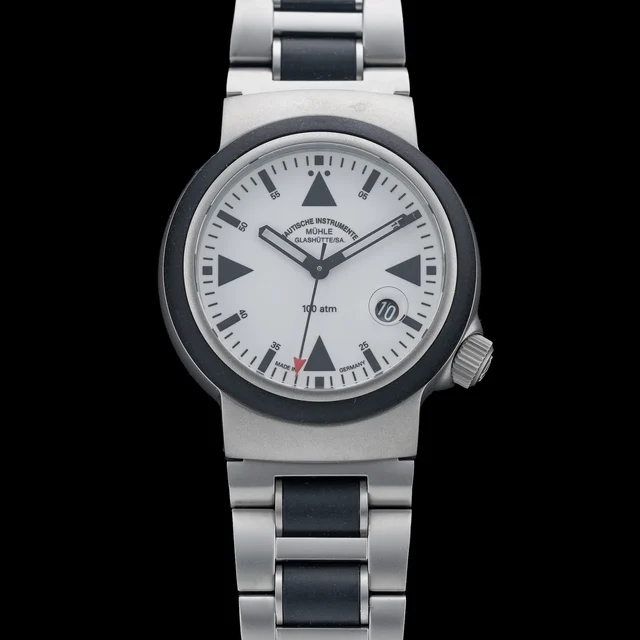Muhle Glashutte Mühle Glashütte S.A.R Rescue-Timer Lumen on Bracelet M1-41-08-MB 210009N41