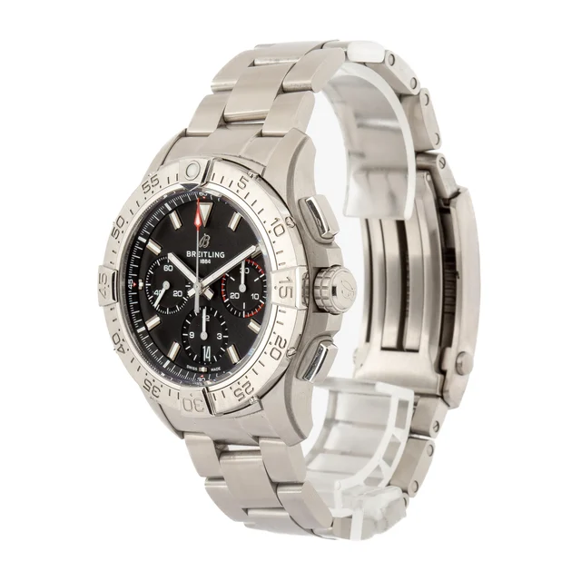 Breitling Avenger B01 Chronograph 42 Black Dial AB0146101B1A1 kol saati