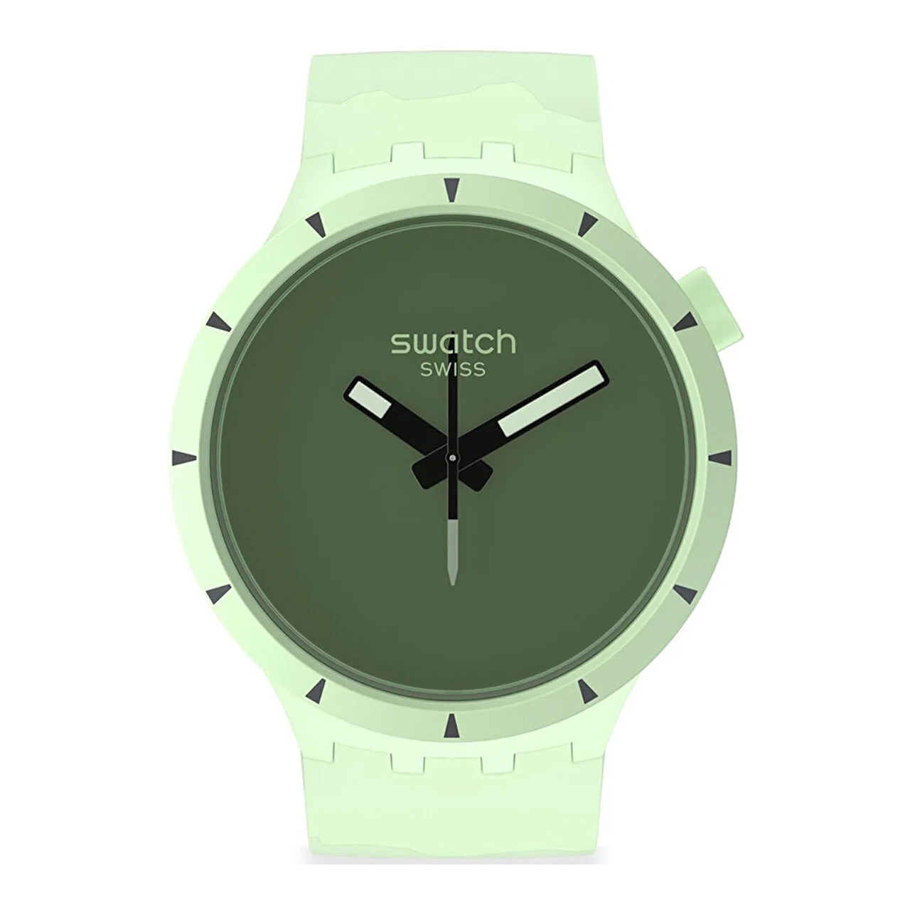 Swatch Bioceramic Lost in the Forest SB03G100 47 mm kol saati