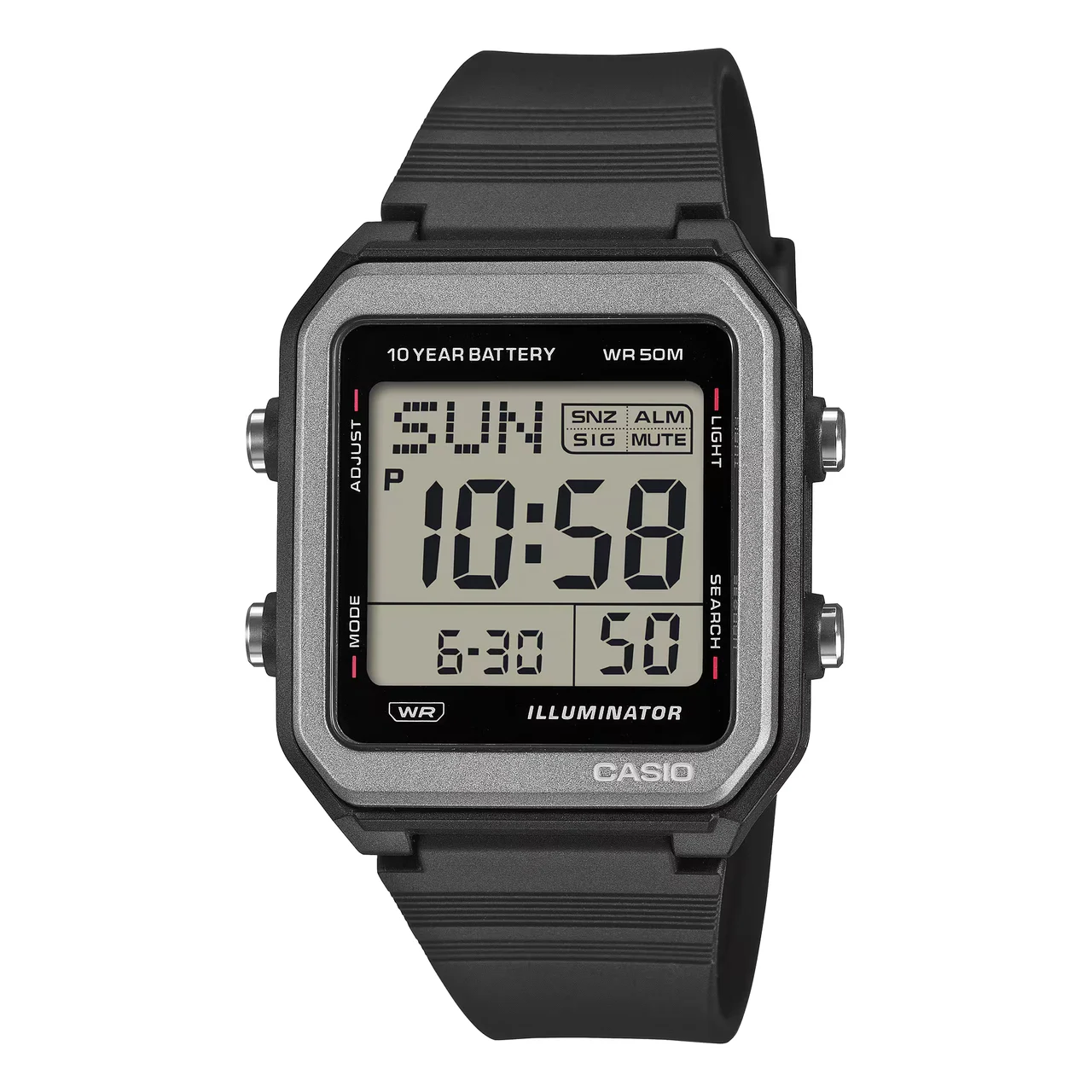 Casio Casio W221H-1A 44 mm kol saati