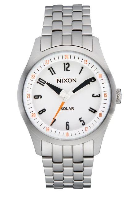 Nixon US Echo 38 - Silver / Cloud Dancer A1413-5260-00 kol saati