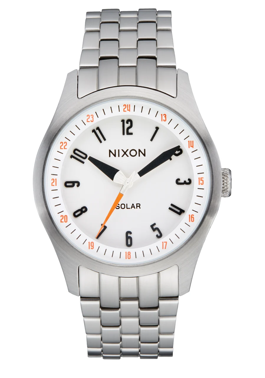 Nixon US Echo 38 - Silver / Cloud Dancer A1413-5260-00 38 mm kol saati