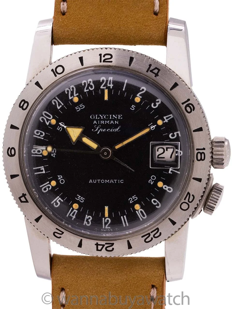 Glycine Glycine 49802 46 mm kol saati