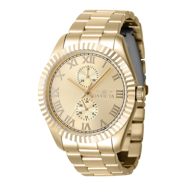 Invicta Specialty Belmont Watch - 43mm. Gold (47431) kol saati