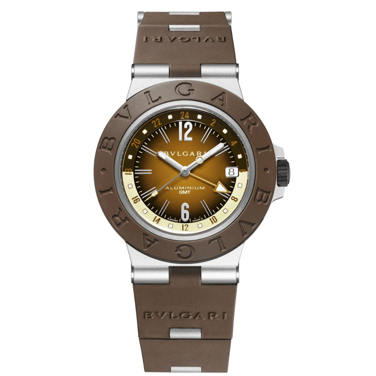 Bulgari Aluminium 520-00103 40 mm kol saati