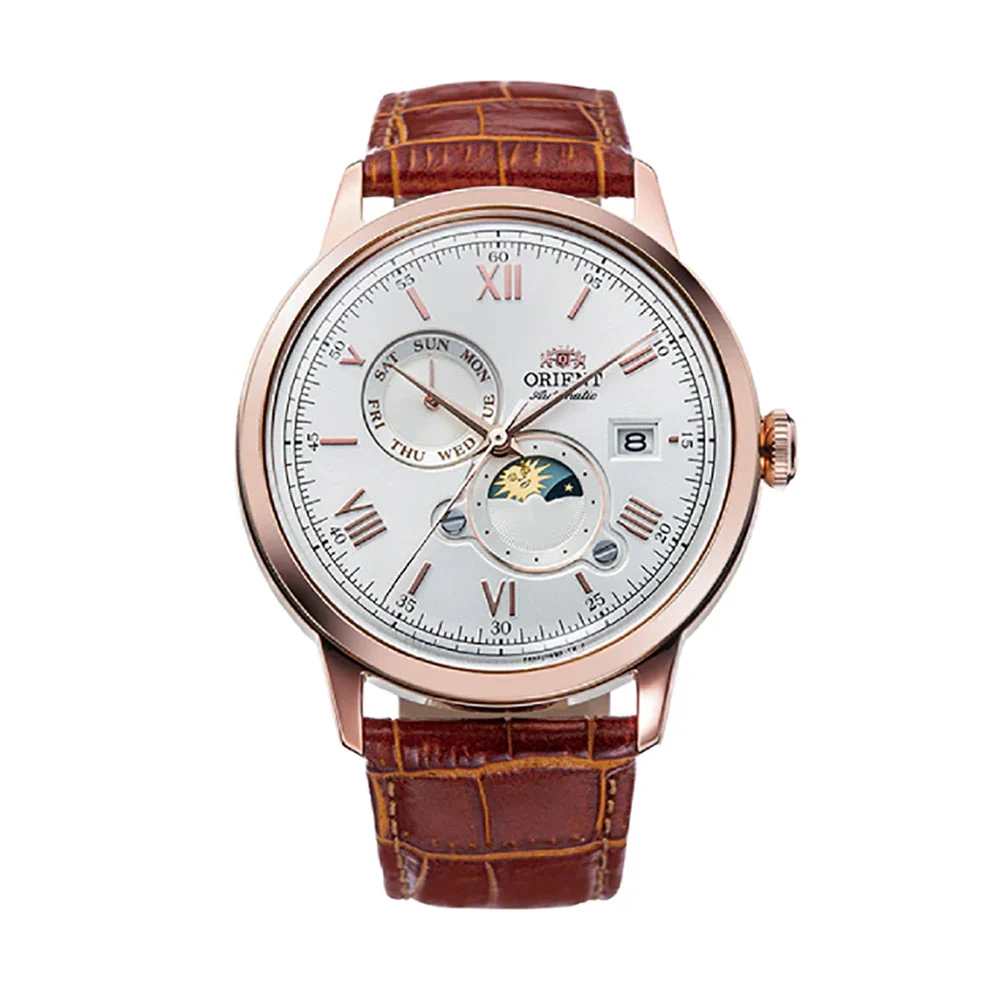 Orient Sun & Moon OW-RA-AK0801S00C 42 mm kol saati