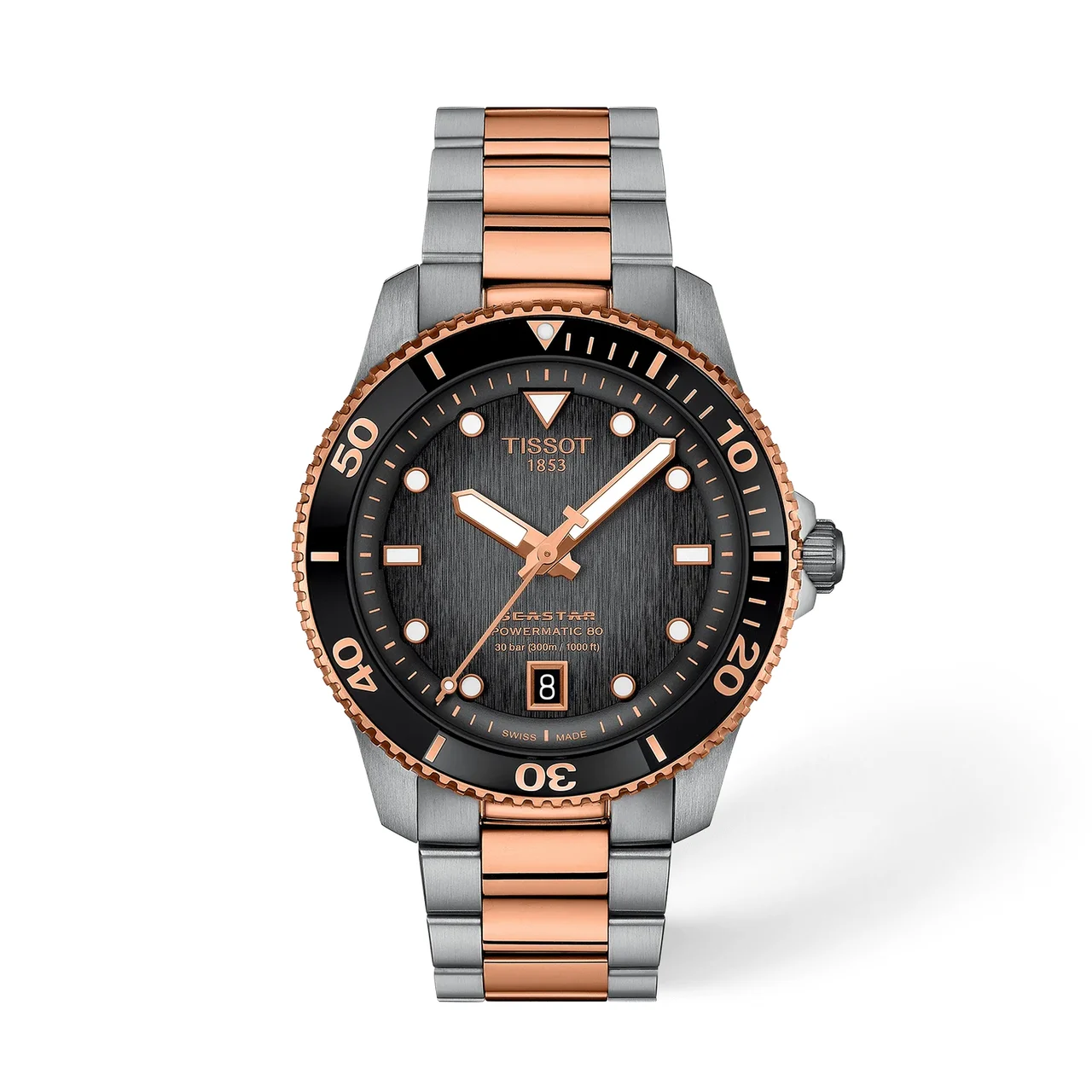 Tissot Seastar 1000 40mm T1208072205101 40 mm kol saati