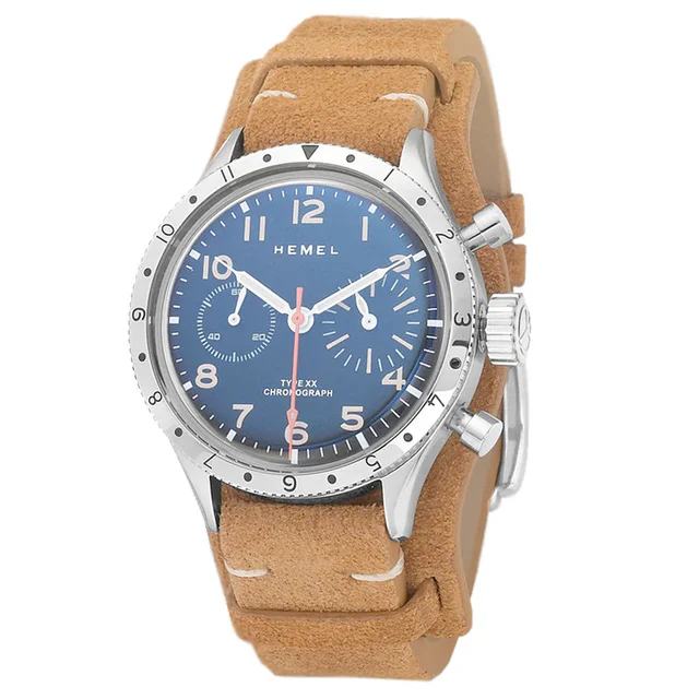 Hemel The Mathey Tissot x Type XX Collaboration Chronograph with Black Dial #HF31MTC kol s