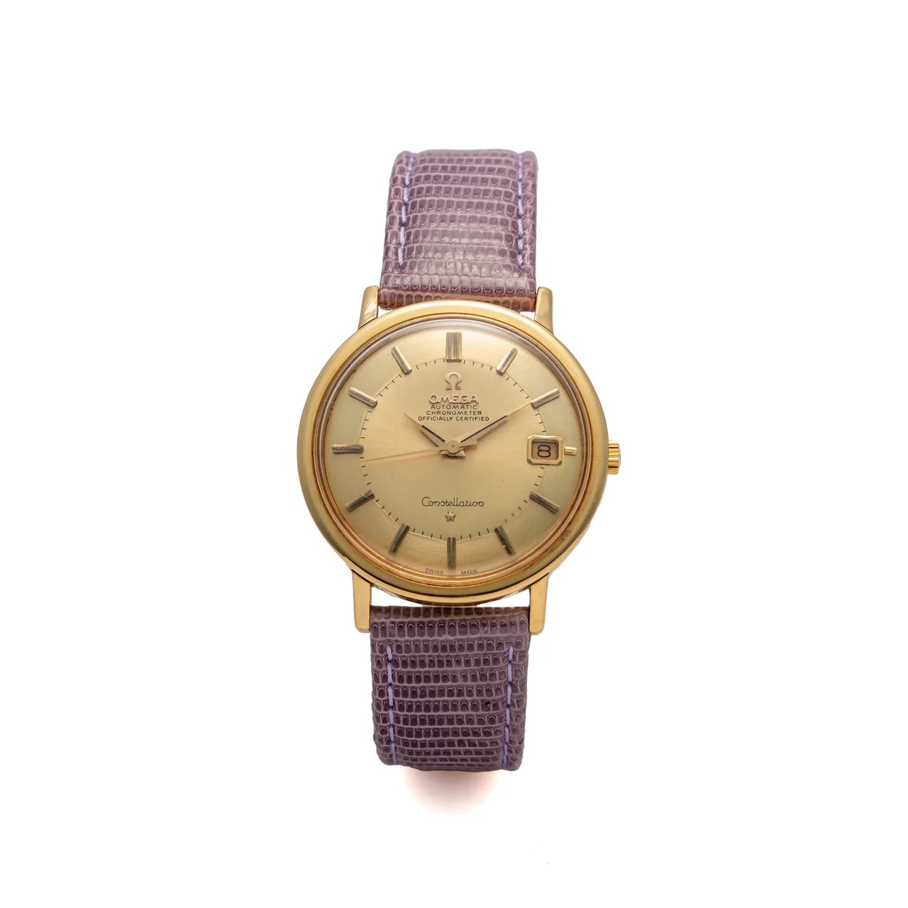 OMEGA OMEGA, REF. 168.0014, CONSTELLATION, YELLOW GOLD kol saati