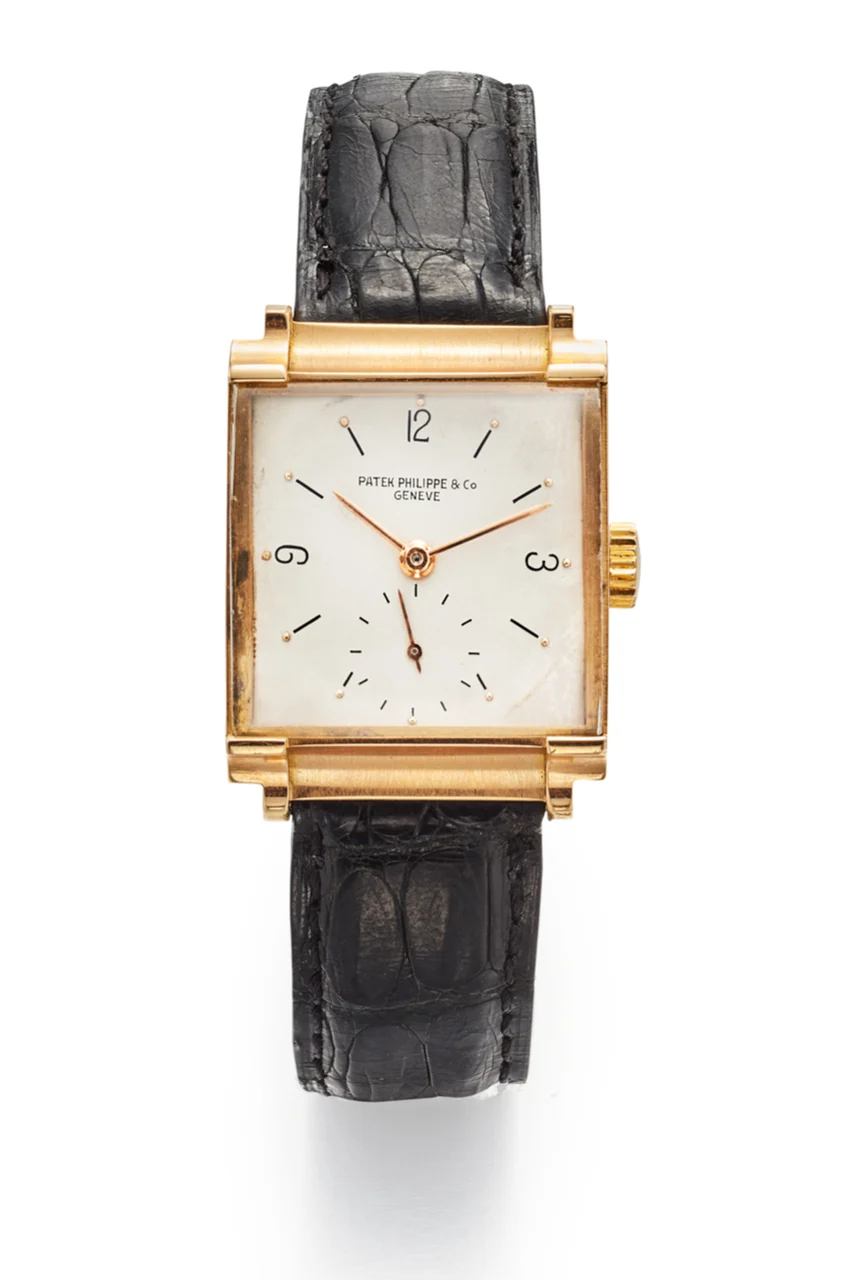Patek Philippe PATEK PHILIPPE REF. 1519, UNUSUAL CASE; 18K PINK GOLD kol saati