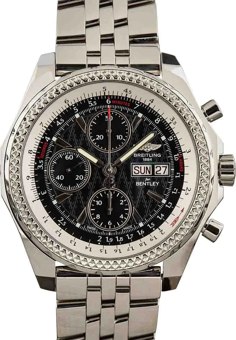 Breitling Bentley GT Stainless Steel A13362 45 mm kol saati