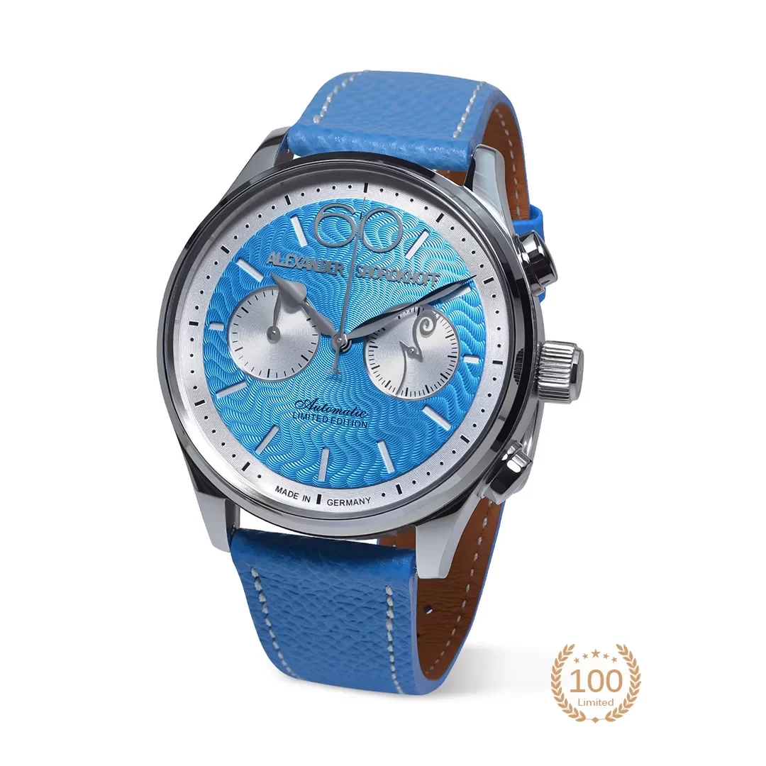 Alexander Shorokhoff SHOROKHOFF-Neva-Chrono 44 mm kol saati