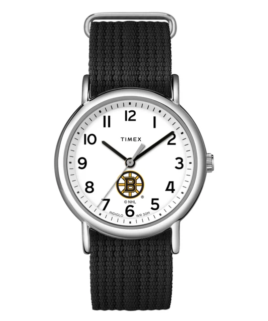 Timex Weekender Black Boston Bruins TWZHBRUM1YZ kol saati