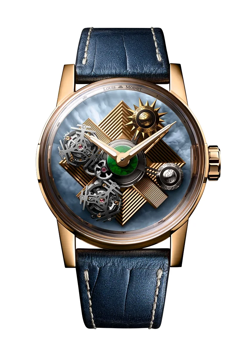 Louis Moinet Louis Moinet LM-105.50.MA 42 mm kol saati