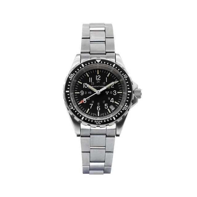 Marathon MSAR® Standard-Issue Diver's Quartz Type II 36mm - Black on Bracelet WW194027SS-0
