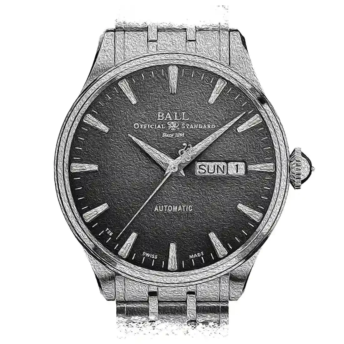Ball Trainmaster 33633 40 mm kol saati