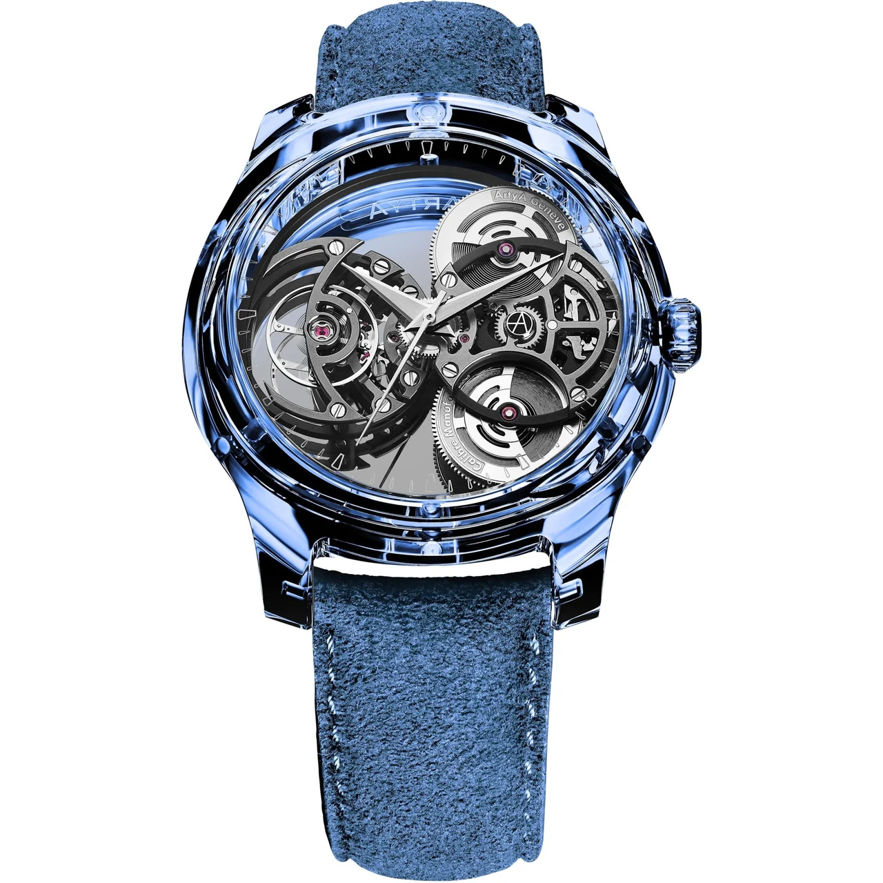 ArtyA Purity Stairway To Heaven HMS Wavy Blue stairway-to-heaven-hms-wavy-blue 40 mm kol saati