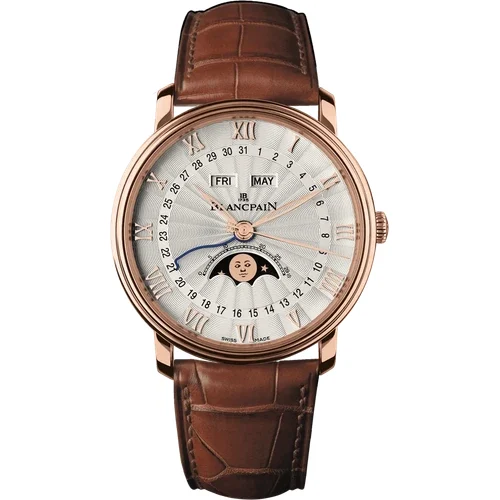 Blancpain Villeret Quantième Complet Demi-Savonnette 6664 3642 55A kol saati